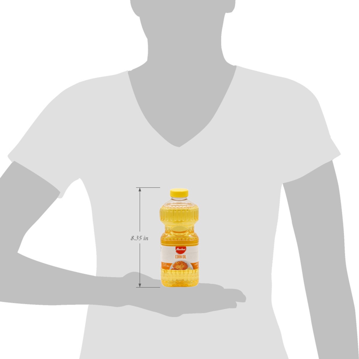 slide 8 of 15, Bashas Corn Oil, 24 oz