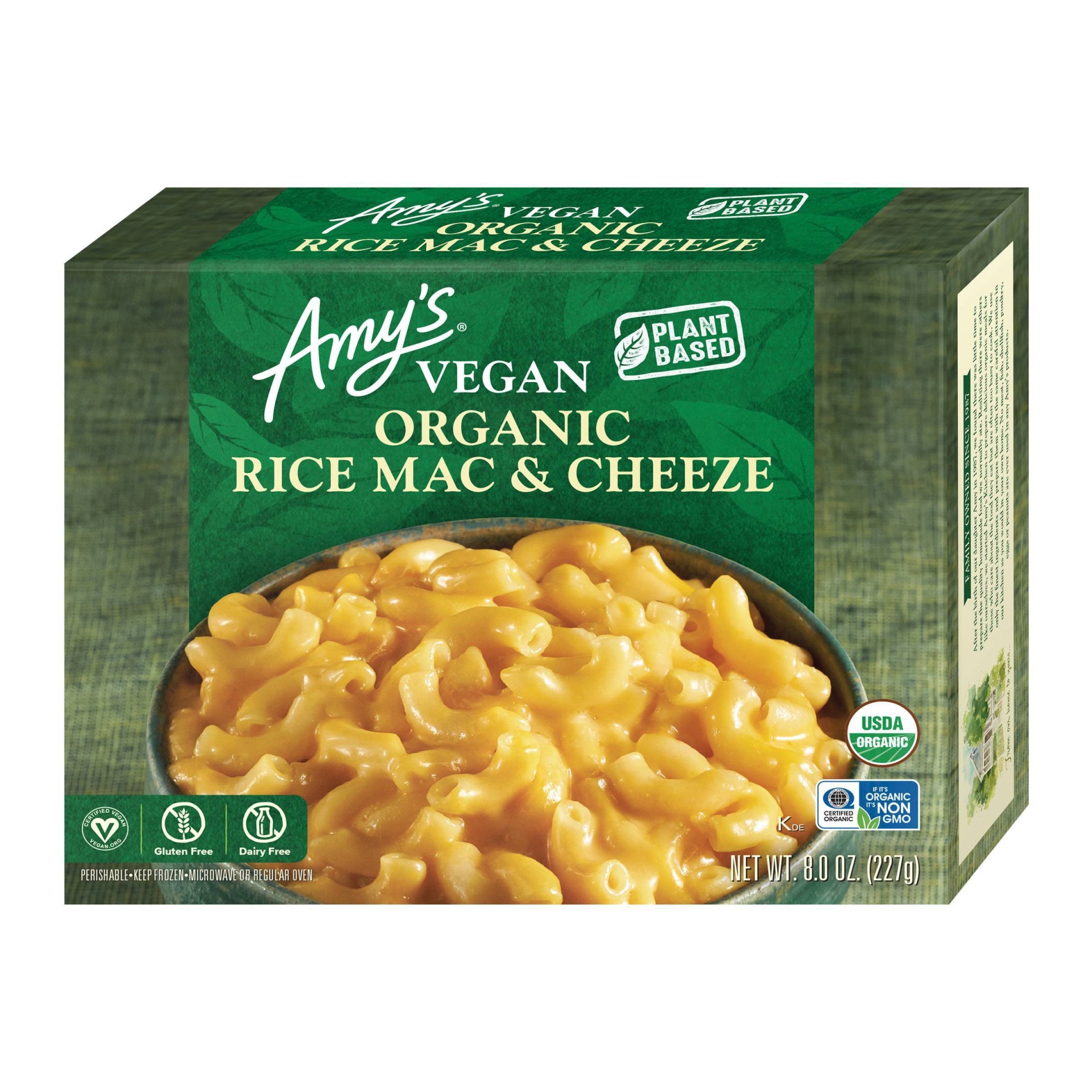 slide 1 of 4, Amy's Frozen Rice Mac & Cheeze, 8 oz