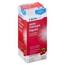 slide 1 of 1, Equaline Anti Nausea Liquid Cherry, 4 oz