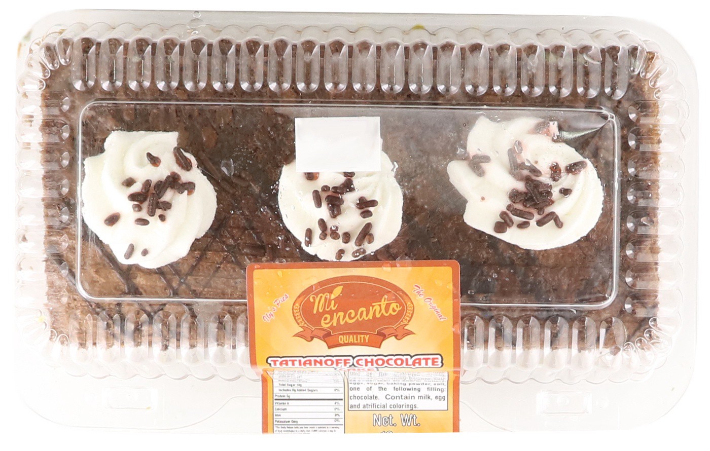 slide 1 of 1, Ilys Mi Encanto Tatianoff Chocolate Cake, 12 oz