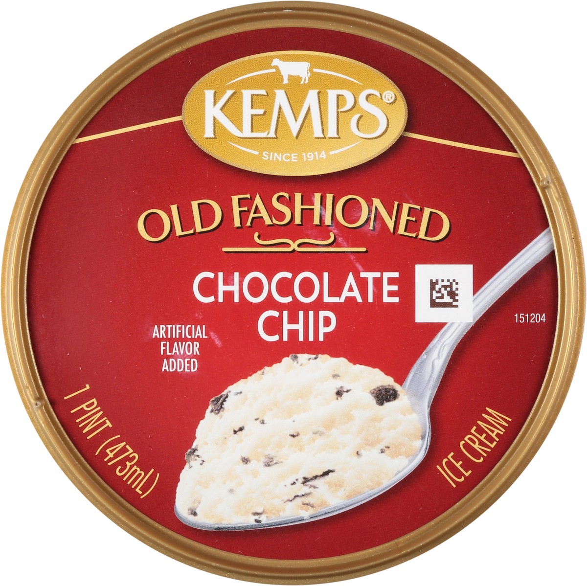 slide 3 of 14, Kemps Old Fashioned Chocolate Chip Ice Cream 1 pt, 1 pint
