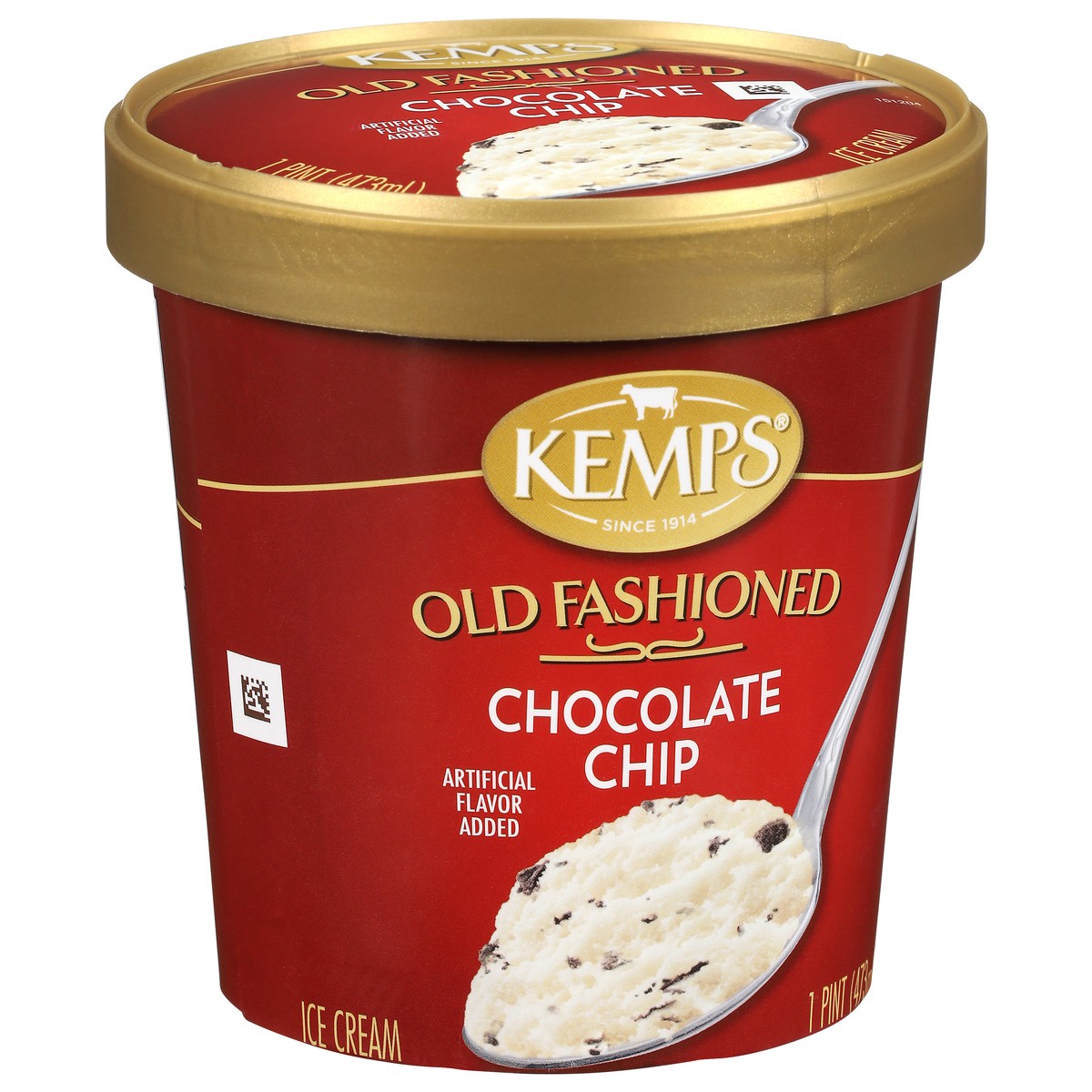 slide 9 of 14, Kemps Old Fashioned Chocolate Chip Ice Cream 1 pt, 1 pint