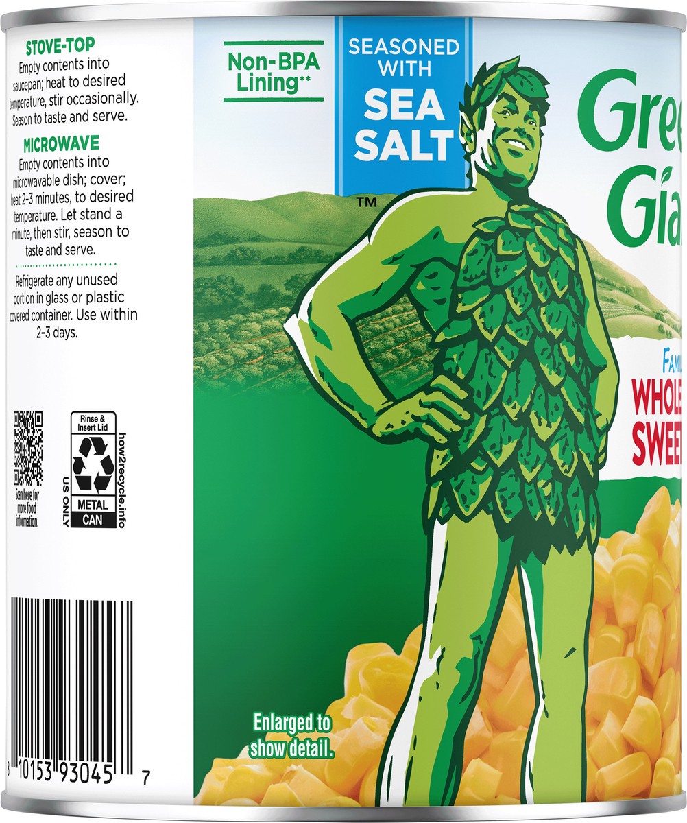 slide 6 of 9, Green Giant Family Size Whole Corn, 29 oz