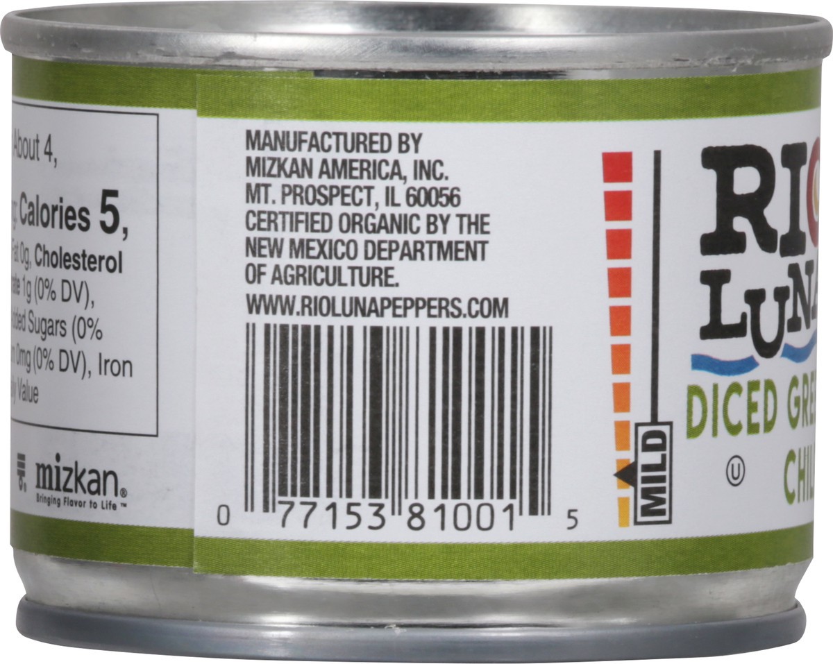 slide 2 of 13, Rio Luna Organic Diced Green Chiles, 4 oz