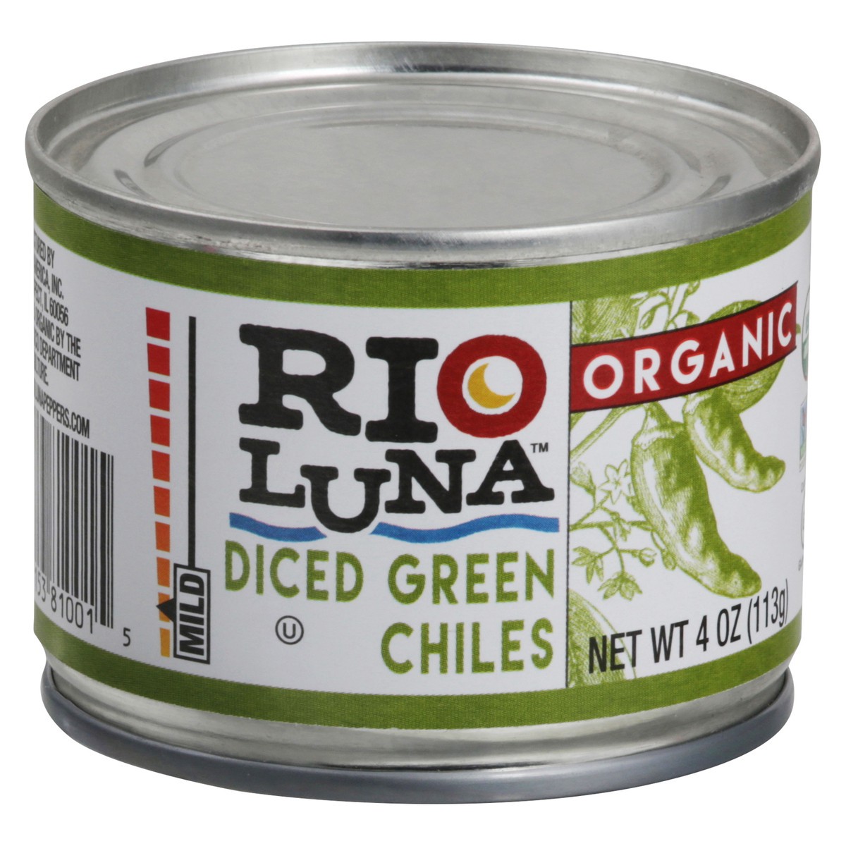 slide 4 of 13, Rio Luna Organic Diced Green Chiles, 4 oz