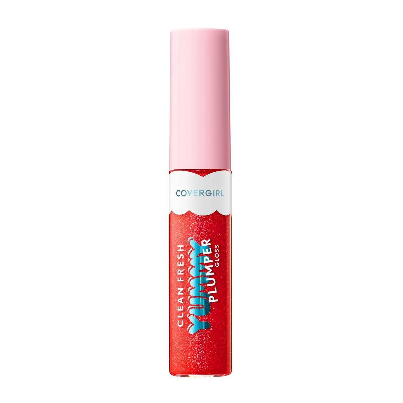 slide 3 of 8, COVERGIRL Clean Fresh Yummy Gloss Plumper - Merry Kissmass - 0.33 fl oz, 0.33 fl oz