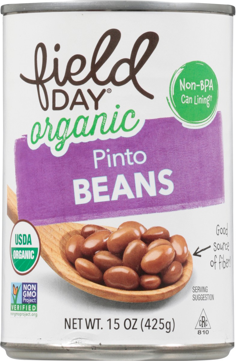 slide 3 of 13, Field Day Organic Pinto Beans 15 oz, 15 oz