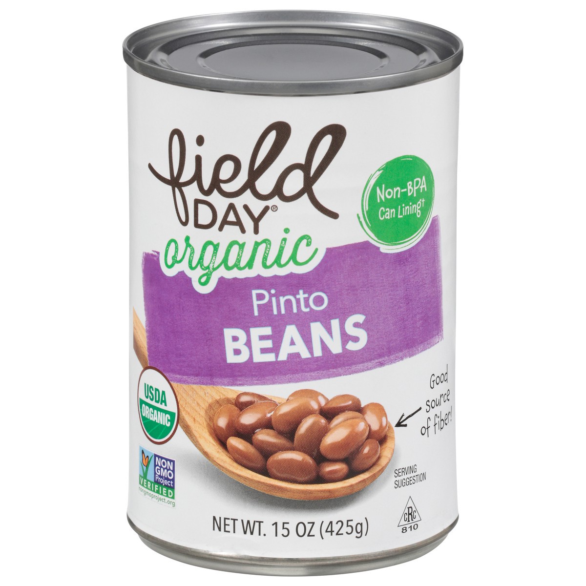 slide 8 of 13, Field Day Organic Pinto Beans 15 oz, 15 oz