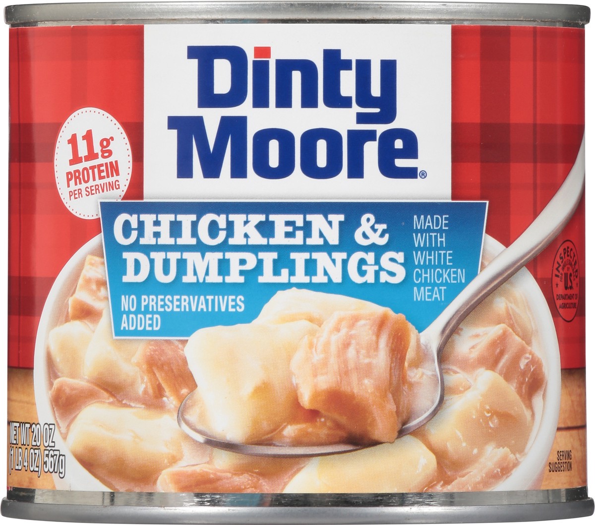 slide 8 of 9, Dinty Moore Chicken & Dumplings, 20 oz