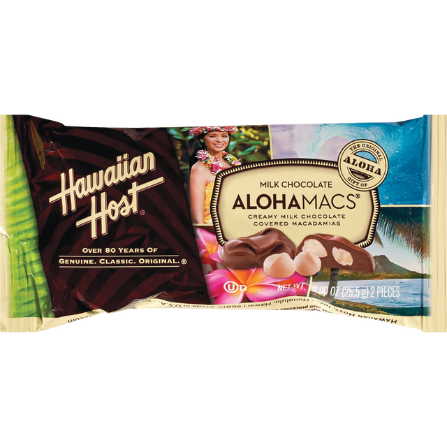 slide 1 of 1, Hawaiian Host Bar-Alohamac, 0.74 oz