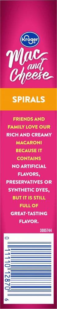 slide 3 of 4, Kroger Spiral Mac And Cheese, 5.5 oz