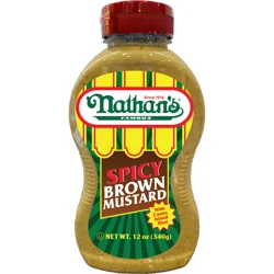 Nathan's Famous Spicy Brown Mustard