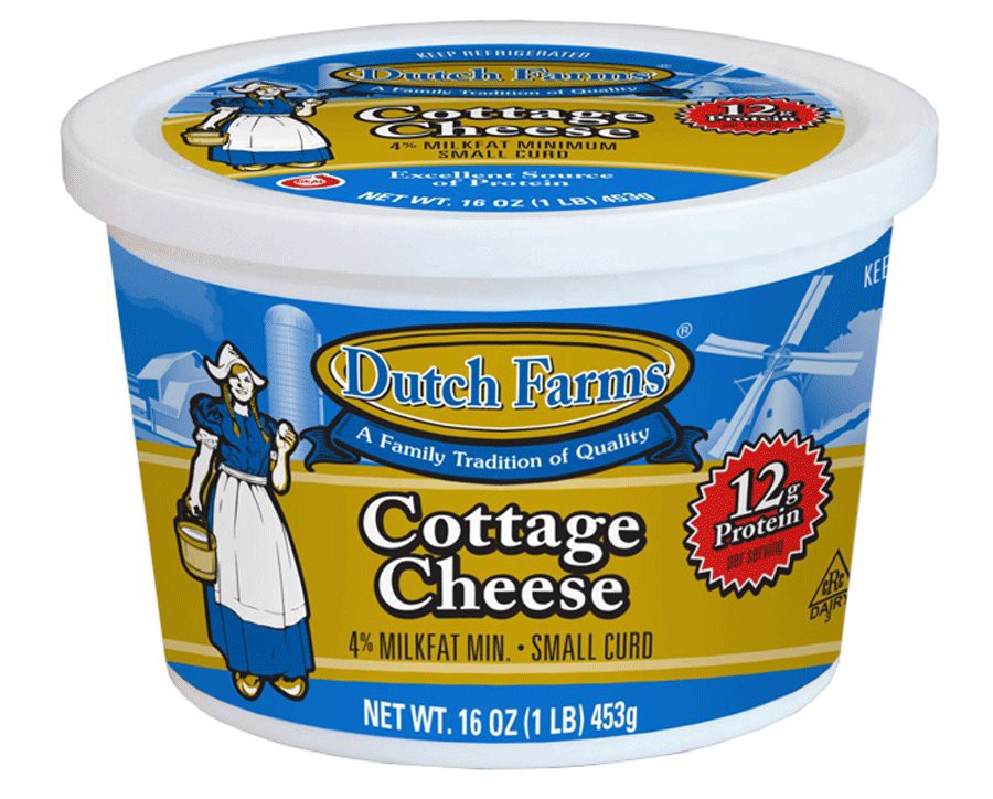 slide 1 of 1, Dutch Farms Cottage Cheese 4%, 16 oz