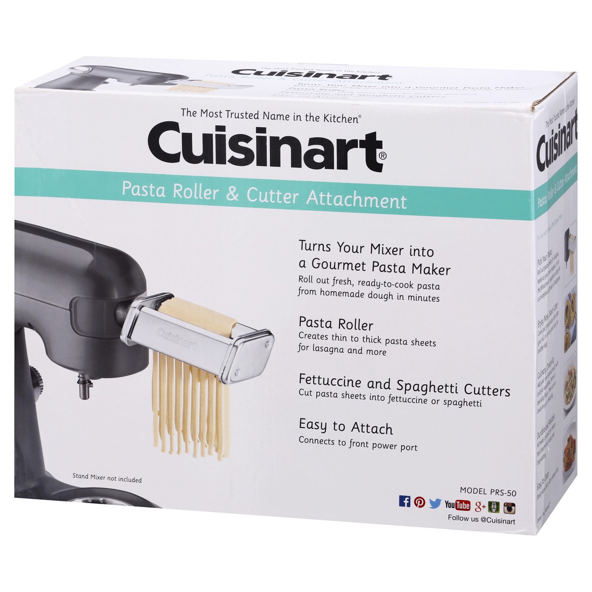 slide 3 of 8, Cuisinart Pasta Roller & Cutter Attachment 1 ea, 1 ct