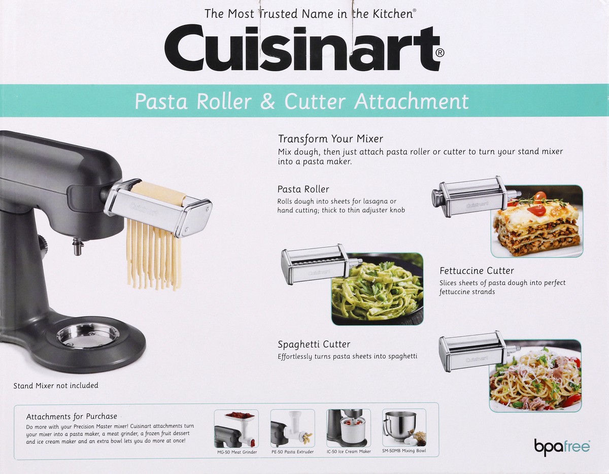 slide 8 of 8, Cuisinart Pasta Roller & Cutter Attachment 1 ea, 1 ct