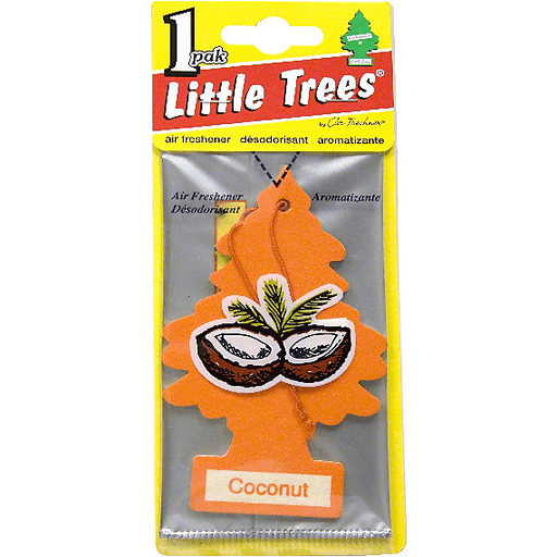 slide 1 of 1, Little Trees Air Freshener, Coconut, 24 ct