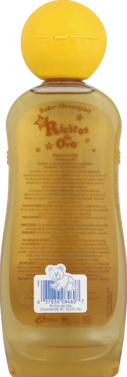 slide 5 of 7, Ricitos de Oro Baby Shampoo 13.5 oz, 13.5 oz