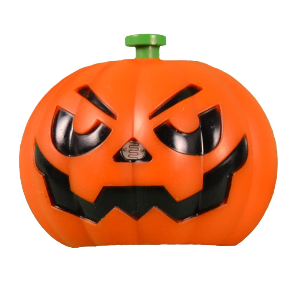 slide 1 of 1, Holiday Home Hidden Screaming Pumpkin - Orange/Black, 1 ct