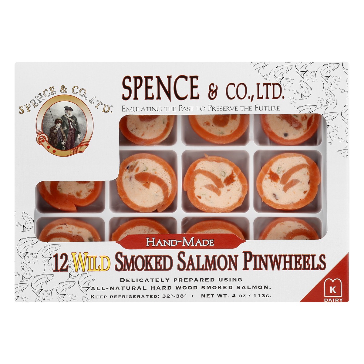 slide 6 of 9, Spence & Co. Wild Smoked Salmon Pinwheels, 4 oz