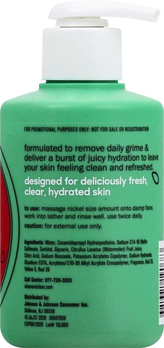 slide 3 of 11, Clean & Clear Hydrating Watermelon Gel Facial Moisturizer, Oil-Free Daily Face Gel Cream to Quench & Refresh Dry Skin, Lightweight & No-Shine, 1.7 oz, 1.7 oz