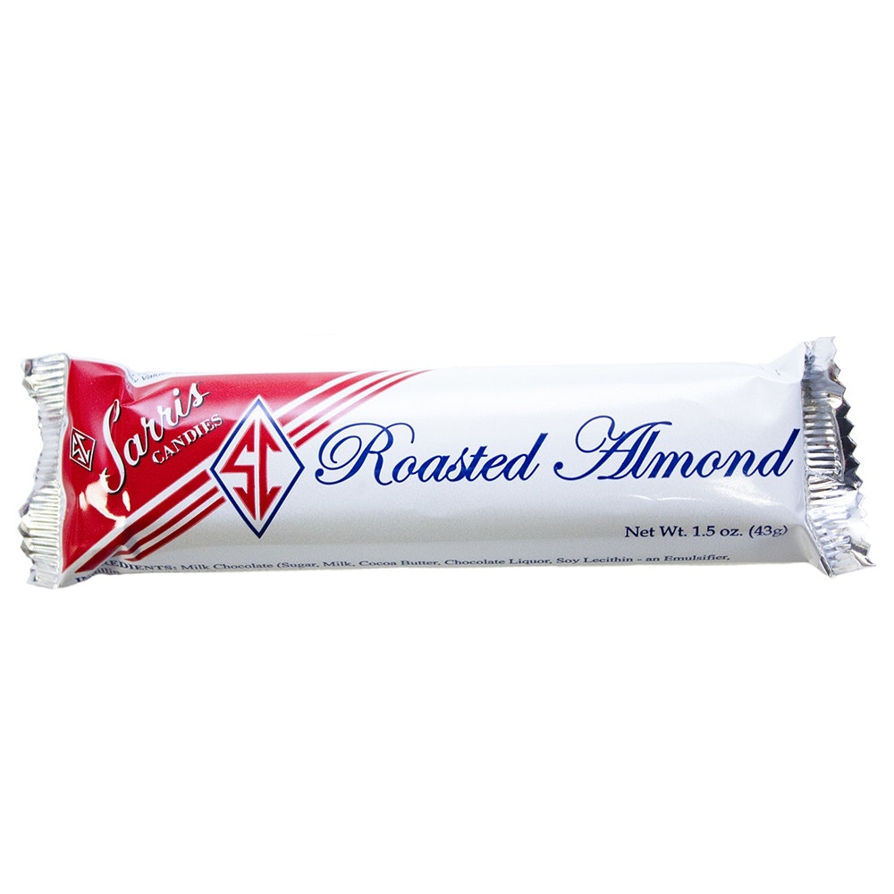 slide 1 of 1, Sarris Candies Roasted Almond Bar, 1 ct