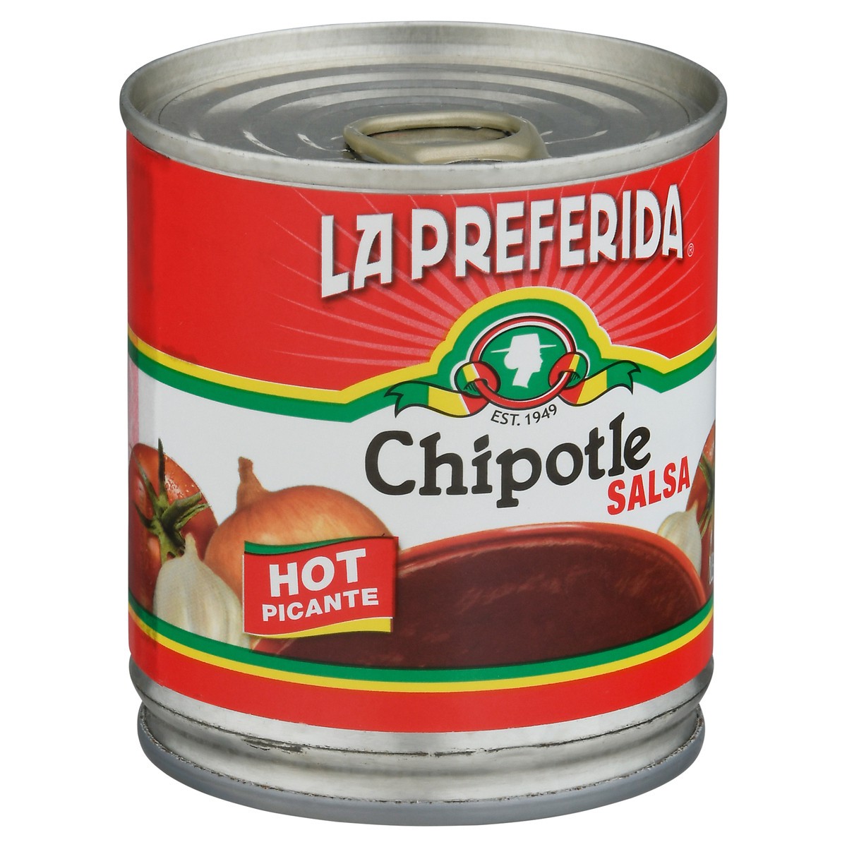 slide 3 of 9, La Preferida Hot Picante Chipotle Salsa 7 oz, 1 ct