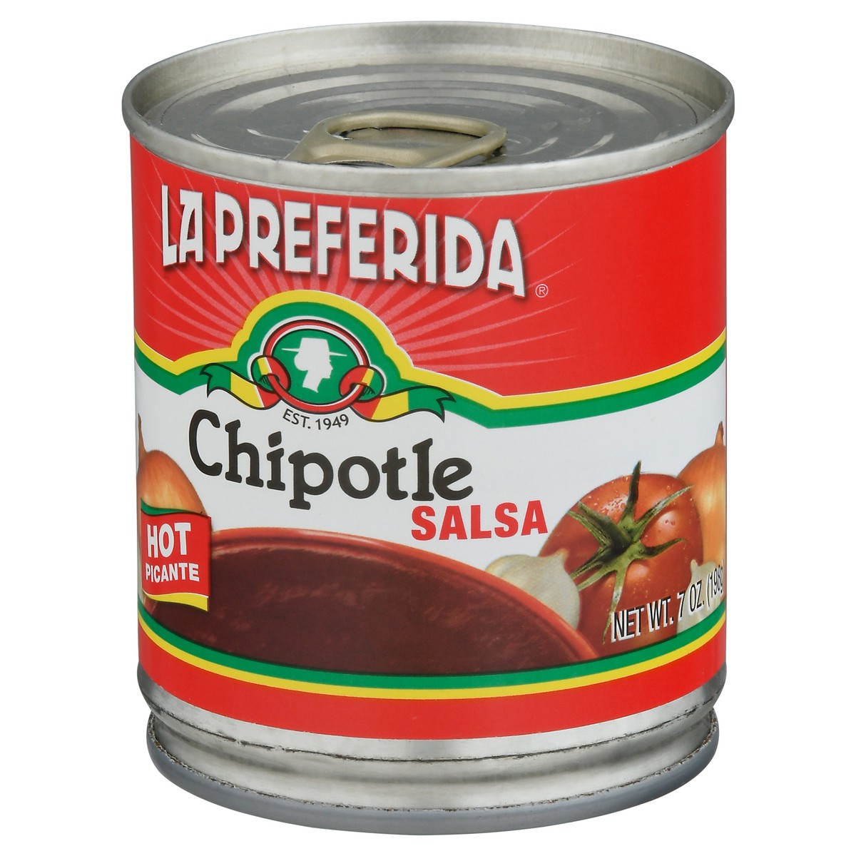 slide 5 of 9, La Preferida Hot Picante Chipotle Salsa 7 oz, 1 ct