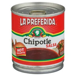 La Preferida Hot Picante Chipotle Salsa 7 oz