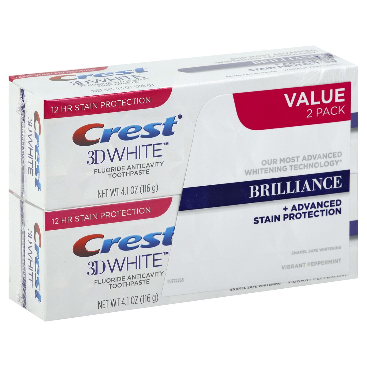 slide 1 of 3, Crest Toothpaste 2 ea, 2 ct