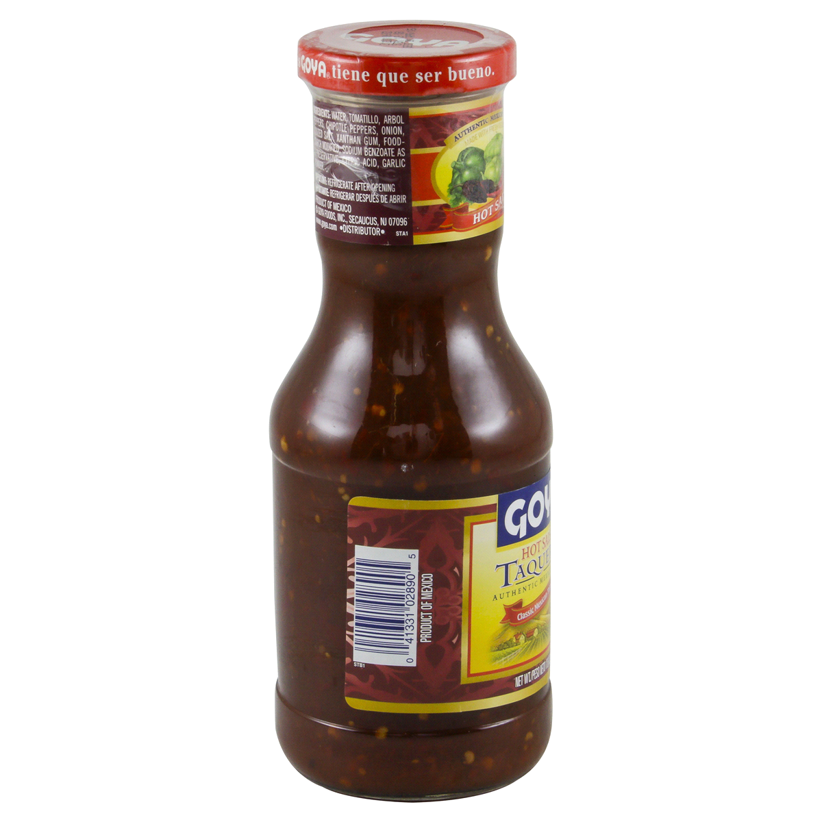 slide 3 of 4, Goya Taquera Hot Salsa, 17.6 oz