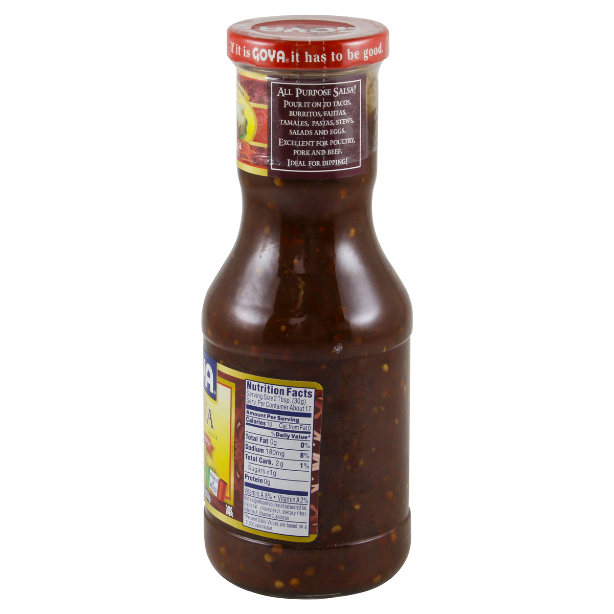 slide 2 of 4, Goya Taquera Hot Salsa, 17.6 oz