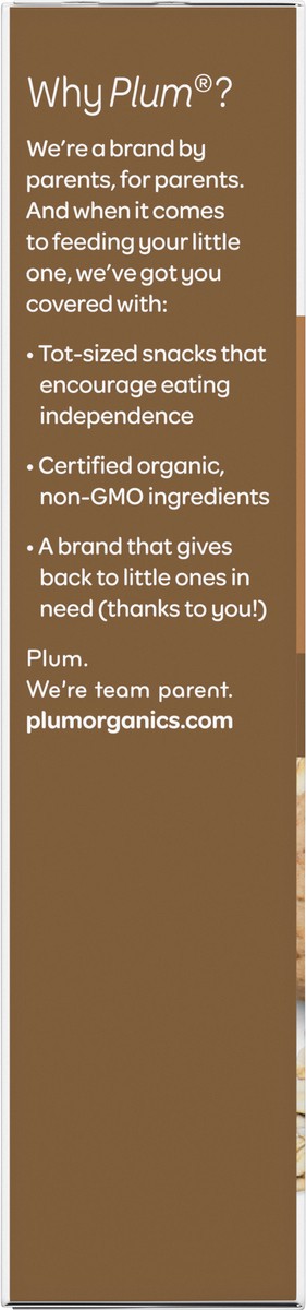 slide 7 of 9, Plum Organics Mighty Nut Butter Bar Peanut Butter .67oz Bars/5-Count Box, 5 ct