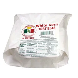 La Banderita White Corn Tortillas