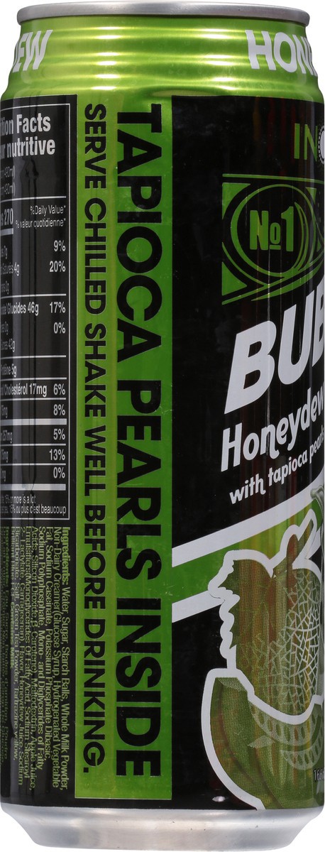 slide 3 of 9, Inotea Honeydew Bubble Tea with Tapioca Pearls 16.6 fl oz, 16.6 fl oz