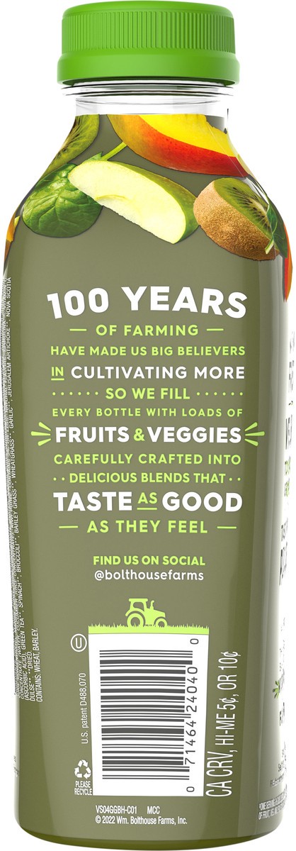 slide 2 of 5, Bolthouse Farms Fruit Juice Smoothie, Green Goodness, 15.2 fl. oz. Bottle, 15.2 fl oz
