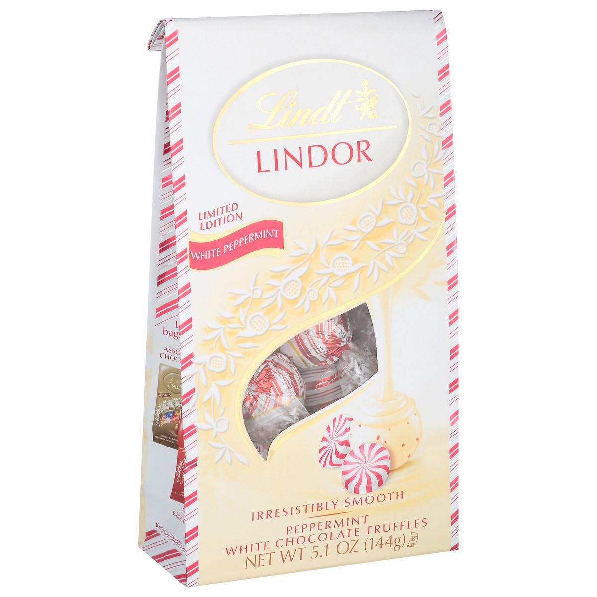 slide 4 of 4, Lindt Peppermint White Chocolate Truffles 5.1 oz, 5.1 oz