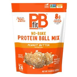 PBfit No-Bake Peanut Butter Protein Ball Mix, 10.58 oz (300g)