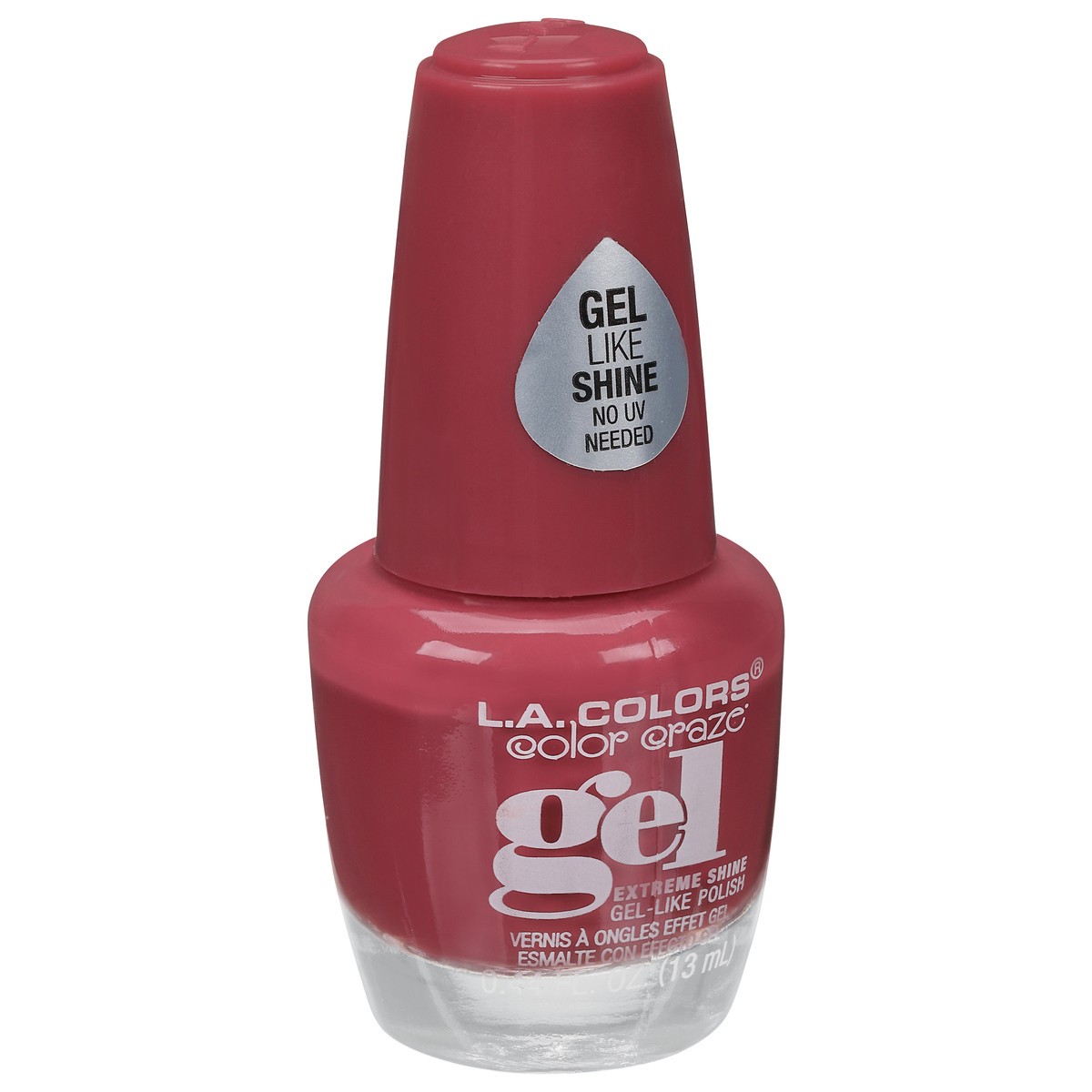 slide 4 of 9, L.A. Colors Color Craze CNP735 Tea Time Gel Extreme Shine Nail Polish 0.44 fl oz, 0.44 fl oz