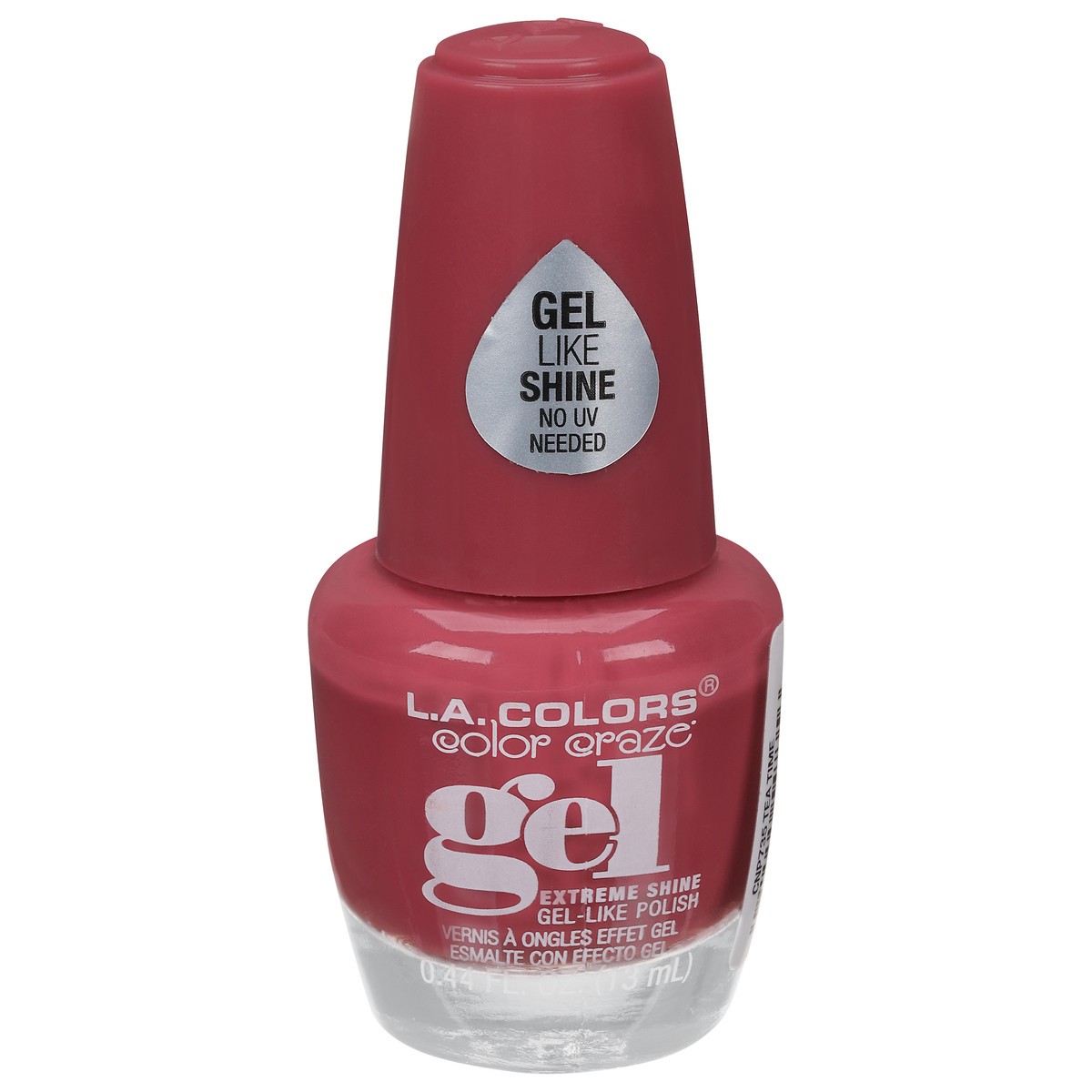 slide 1 of 9, L.A. Colors Color Craze CNP735 Tea Time Gel Extreme Shine Nail Polish 0.44 fl oz, 0.44 fl oz