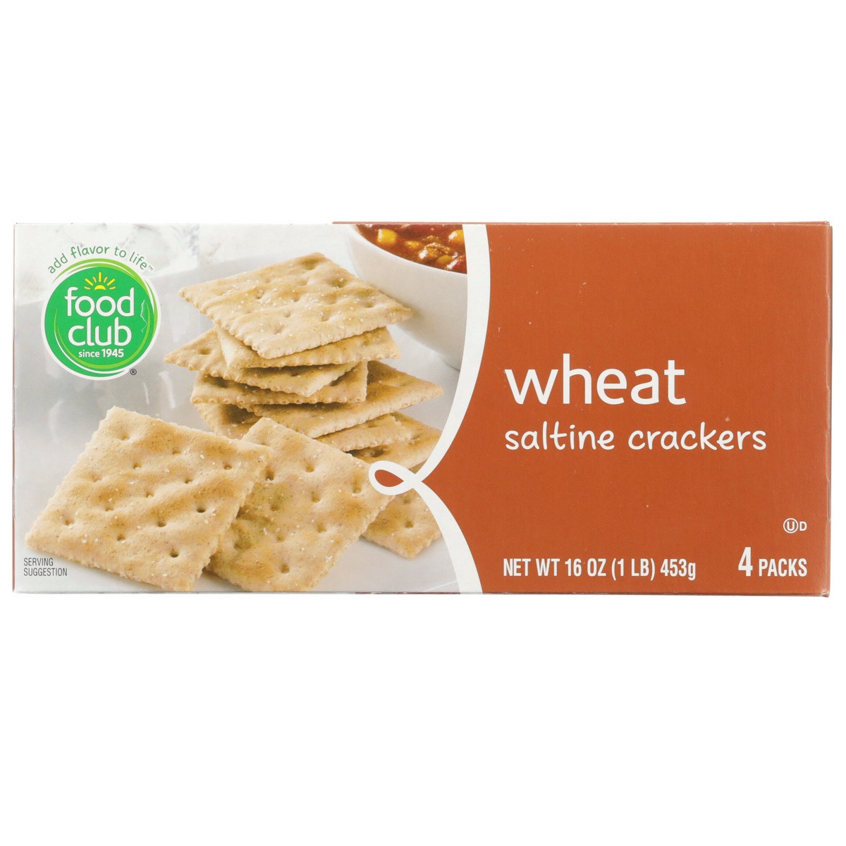 slide 7 of 9, Food Club Saltines With Whole Grain, 16 oz