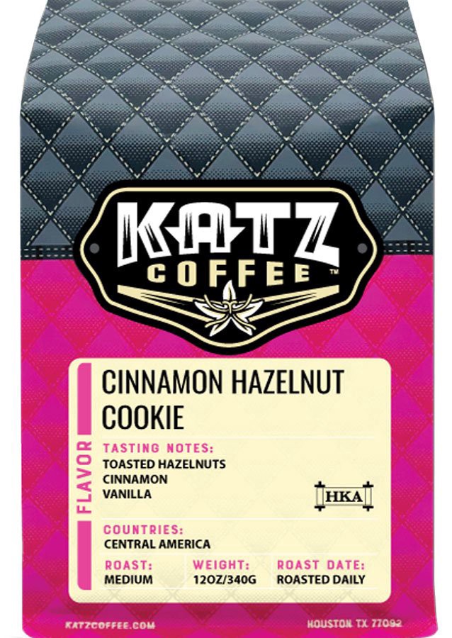 slide 1 of 1, Katz Cinnamon Hazelnut Cookie Coffee, 12 oz