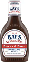 Ray's No Sugar Added Sweet & Spicy Barbecue Sauce 18.5 oz