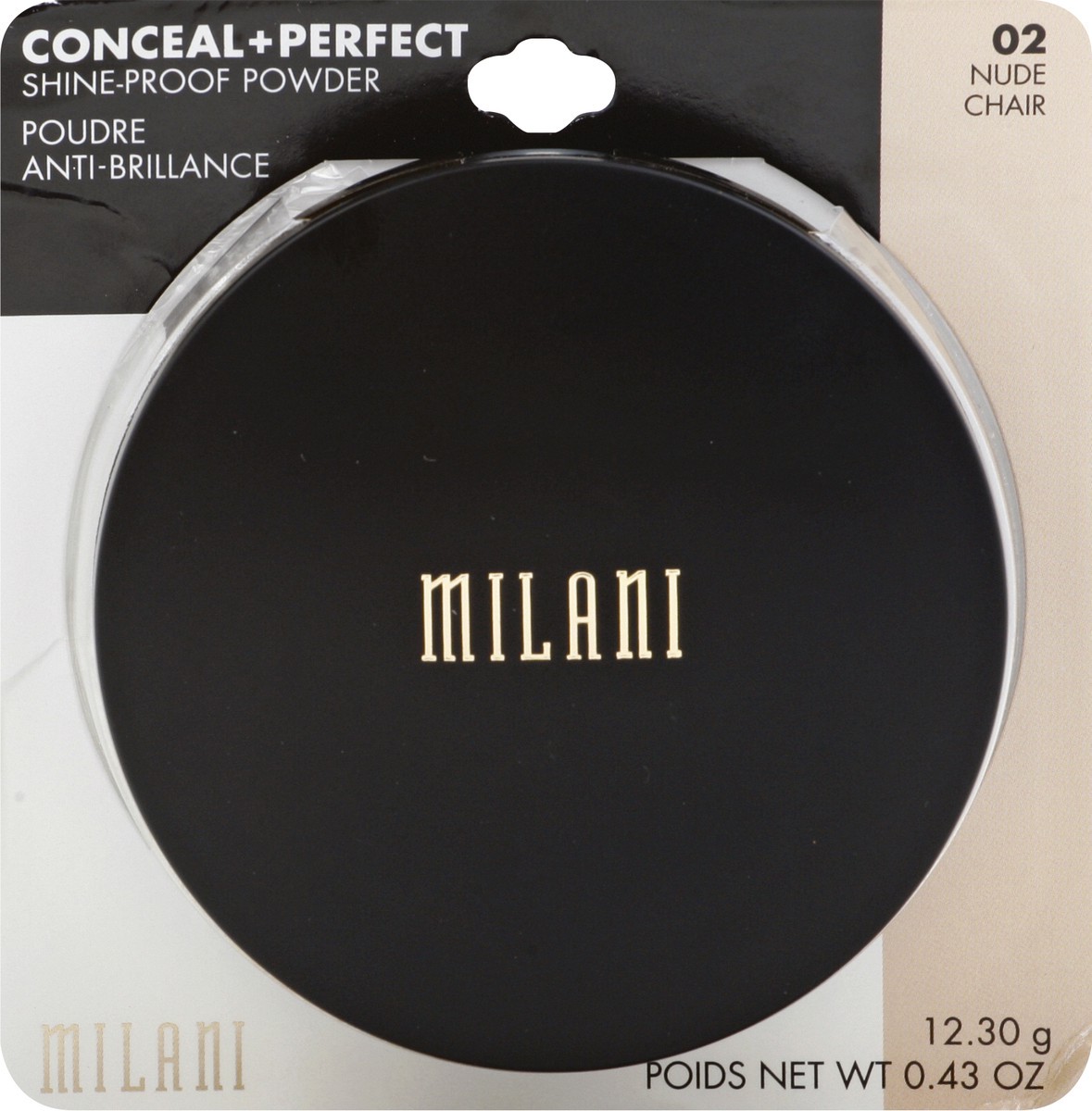 slide 9 of 9, Milani Conceal + Perfect Nude 02 Shine-Proof Powder 0.43 oz, 0.43 oz