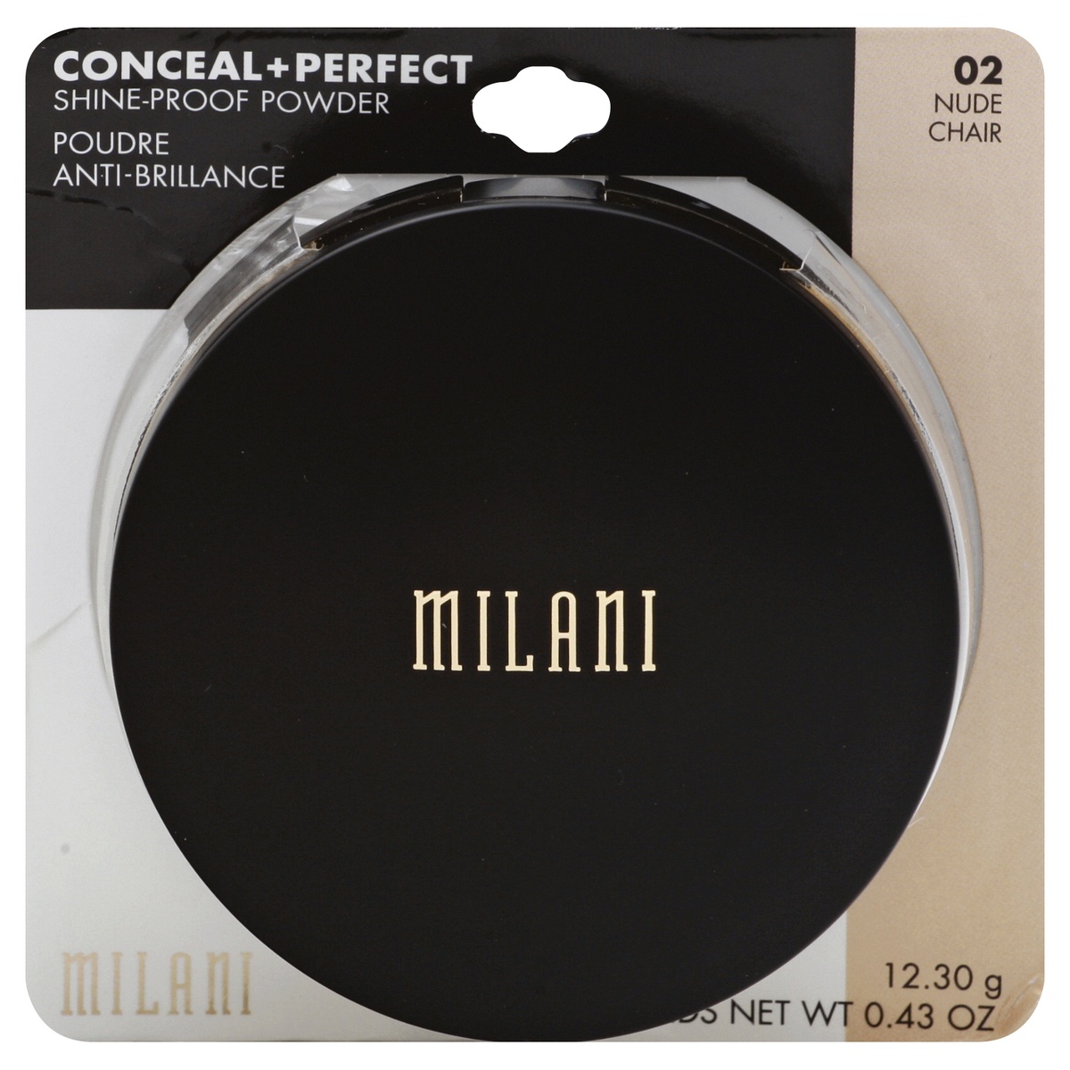 slide 1 of 1, Milani Conceal & Perfect-Shine-Proof Powder - Nude, 0.43 oz