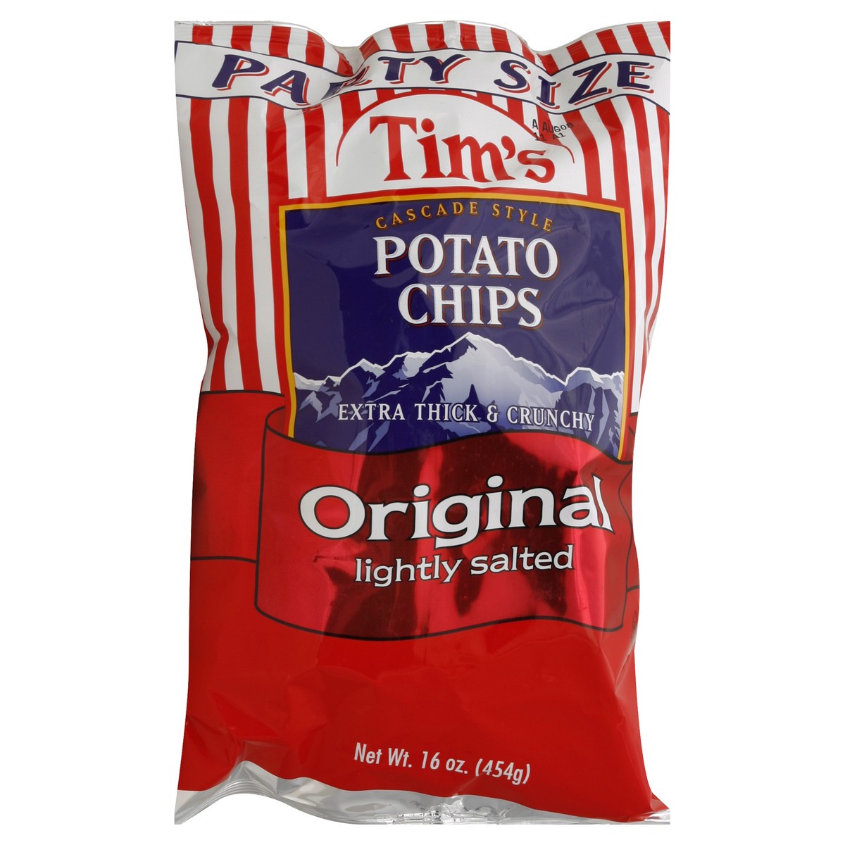 slide 5 of 7, Tim's Original Lightly Salted Potato Chips, 16 oz