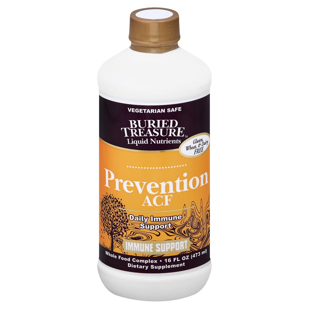 slide 3 of 3, Buried Treasure Adult's Dly Immune Wellness 16Oz, 16 oz