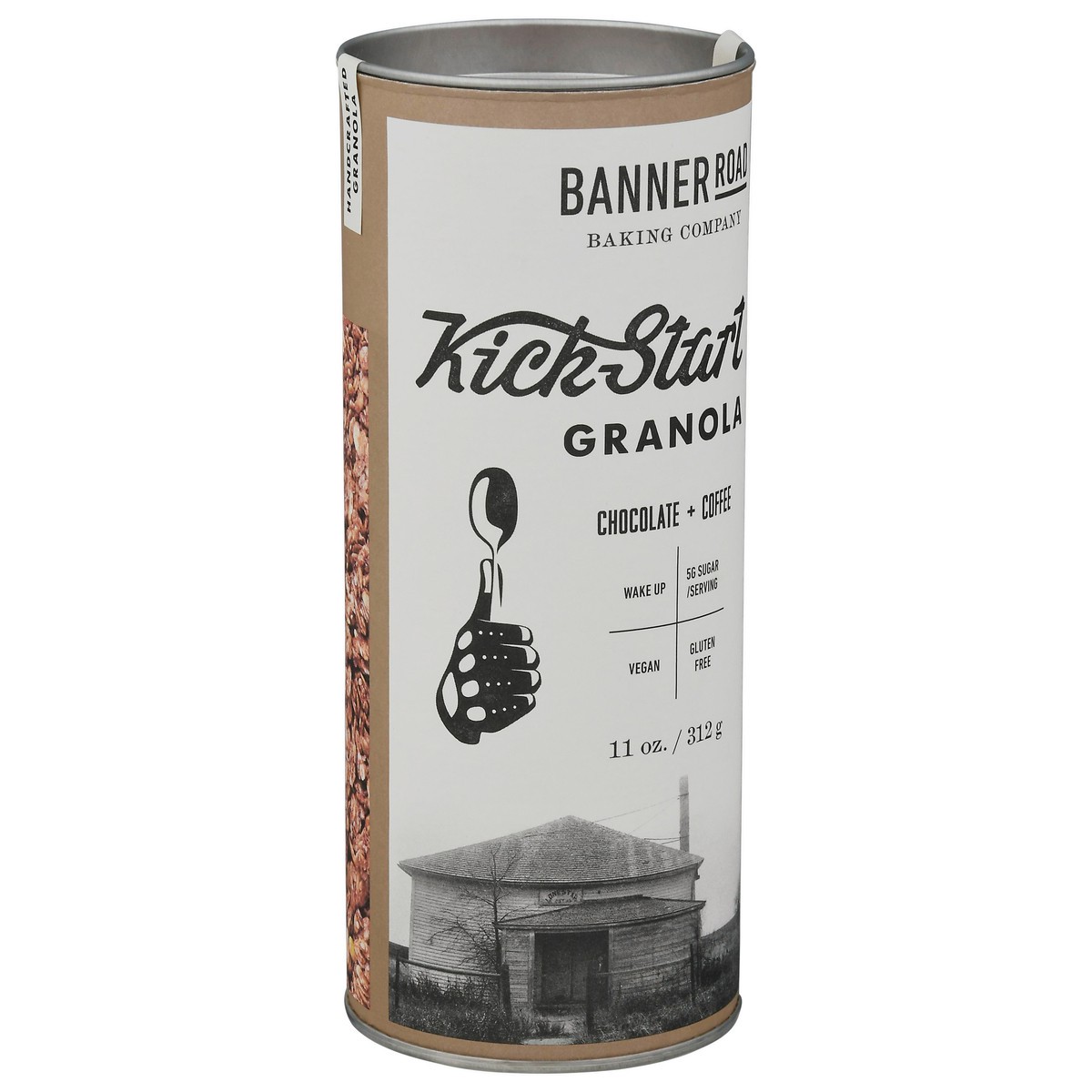 slide 10 of 14, Banner Road  Kick Start Chocolate + Coffee Granola 11 oz, 11 oz