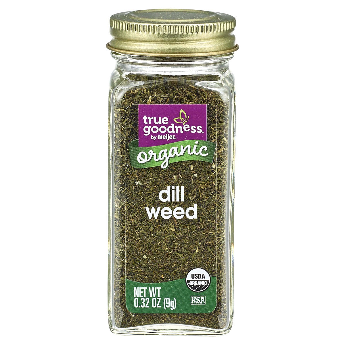 slide 1 of 5, True Goodness Organic Dill Weed, 0.8 oz