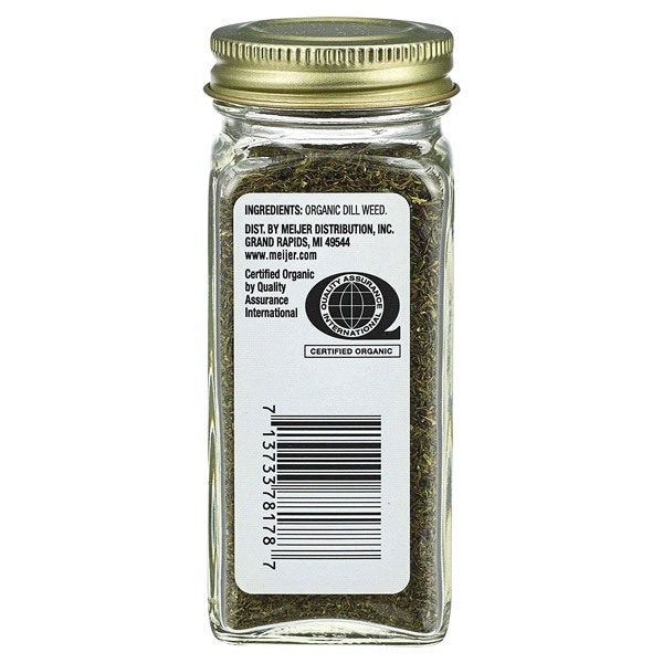 slide 4 of 5, True Goodness Organic Dill Weed, 0.8 oz