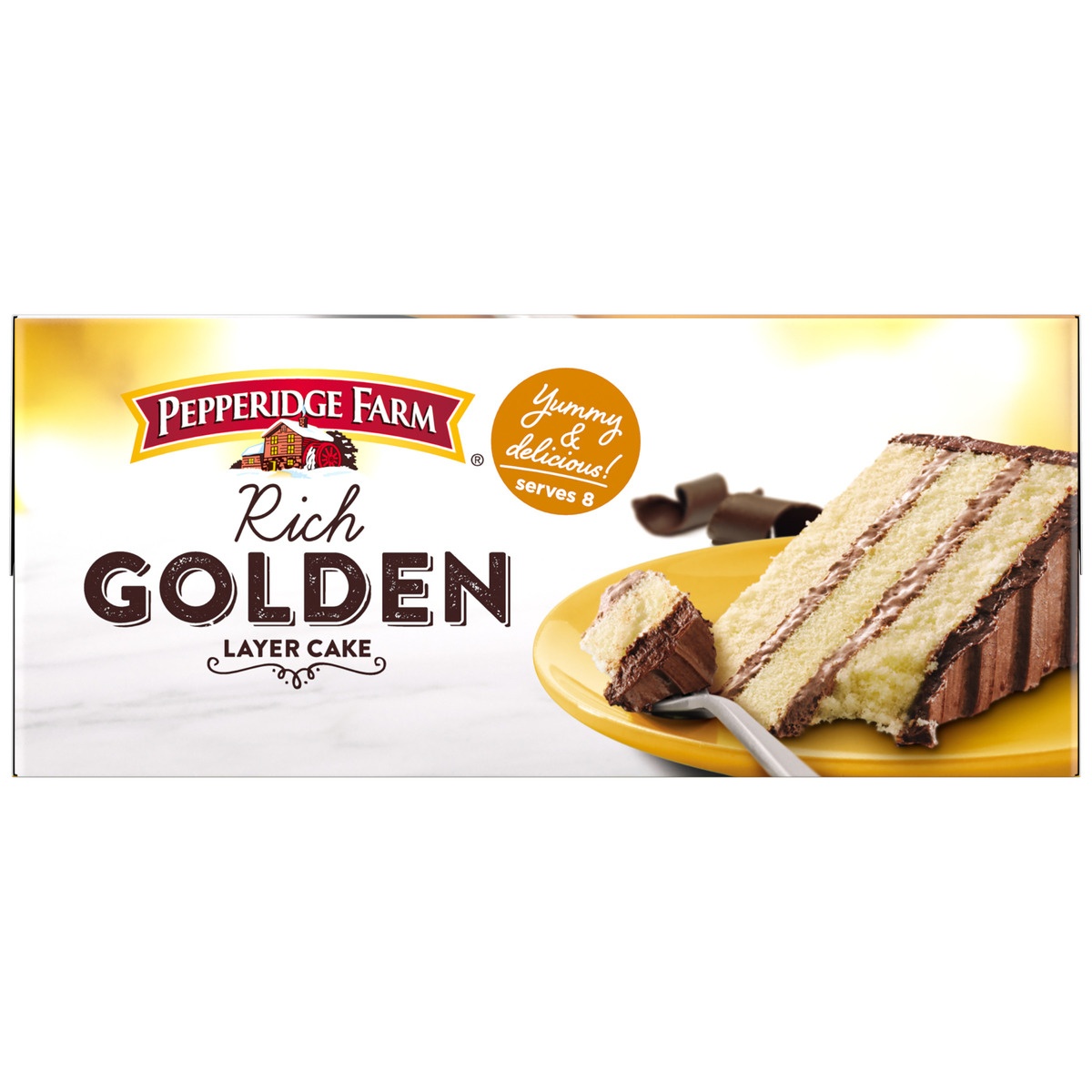 slide 8 of 11, Pepperidge Farm Rich Golden Layer Cake, 19.6 oz